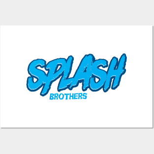 splash brothers Posters and Art